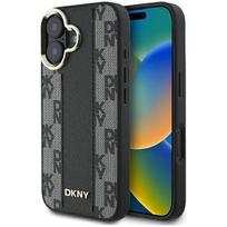 Dkny "Checkered Pattern Magsafe Case iPhone 16 Plus" Black