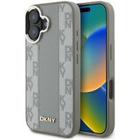 Dkny "Checkered Pattern Magsafe Case iPhone 16" Beige