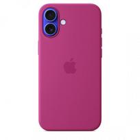 Apple iPhone 16 Plus Silicone Case with MagSafe - Fuchsia MYYE3ZM/ A