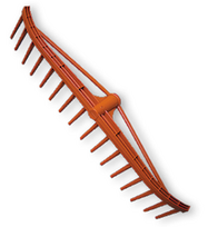 Šieno grėblys universalus Bradas KTG116, be koto