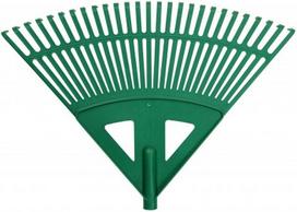 Plastikinis vėduoklinis grėblys be koto  TR12G