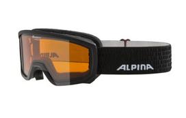 Slidinėjimo akiniai Alpina, juodi