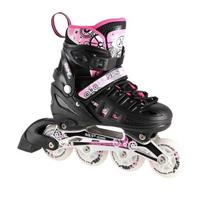 Pačiūžos/ Riedučiai 4in1 Nils Extreme Pink, M, 35-38