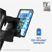 samsung bespoke siurblys - Samsung VS28C9784QK/GE - 12 nuotrauka