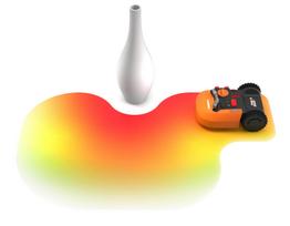 worx dal - Worx Obstacle Avoidance Module WA0860, pilka - 3 nuotrauka