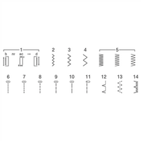 siuvimo masinas - Brother X14S - 8 nuotrauka
