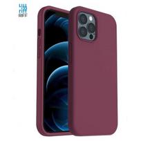 Riff Soft Silicone Soft Back Cover Case for Apple iPhone 11 Burgundy