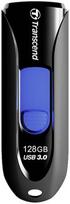 Transcend JetFlash 790 128GB Black/Blue (Juodas/Mėlynas)