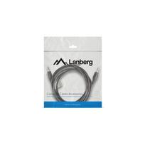 kabelis 3.5mm 2.5mm - Lanberg Cable 3.5mm / 3.5mm Black 2m - 2 nuotrauka
