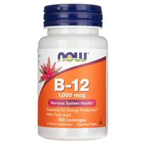 vitaminai -  NOW Methyl B-12 1000mcg 100 Pastilių - 1 nuotrauka