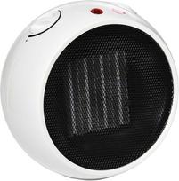 Homcom Elektrinis šildytuvas, ventiliatorius 900W/1500W - baltas 22 x 18,5 x 21 cm