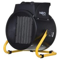 termoventiliatorius - NEO TOOLS 90-064 elektrinis patalpų šildytuvas Keramika PTC 5000 W Juoda - 1 nuotrauka