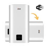 Elektrinis vandens šildytuvas Ferroli plokščias 80 l, 1,8 kW, vertikalus/horizontalus Titano Twin 80 WI-FI, baltas