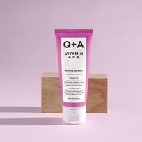 moto kauke - Q+A Vitamin A.C.E Warming Gel Mask 75ml Moterims Veido kaukės - 2 nuotrauka