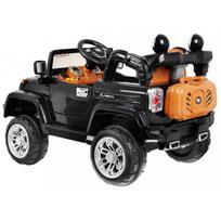Vaikiškas vienvietis elektromobilis Jeep JJ245, juodas