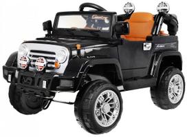 elektromobilis jeep - Vaikiškas vienvietis elektromobilis Jeep JJ245, juodas - 2 nuotrauka