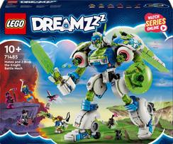 lego robotas - LEGO DREAMZzz Mateo ir riteris-kovinis robotas Z-Blob 71485 - 1 nuotrauka