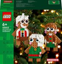 meduoliai - LEGO Iconic Gingerbread Ornaments 40642 - 1 nuotrauka