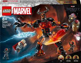 lego marvel super heroes - LEGO Marvel „Toras prieš Surturą“ konstruojama figūrėlė 76289 - 1 nuotrauka
