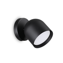 9w led sviestuvai - Sieninis šviestuvas DODO, GX53, juodas - 1 nuotrauka