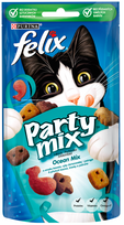 FELIX Party Mix ocean Mixs příchutí lososa, tresky a pstruha