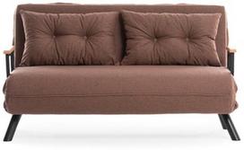 pigu lt sofos lovos - Sofa-lova Hanah Home Sando 2-Seater, šviesiai ruda, 50 x 133 cm x 45 cm - 1 nuotrauka