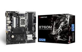 b760 - MB Biostar B760MZ-E Pro (B760,S1700,mATX,Intel) - 1 nuotrauka