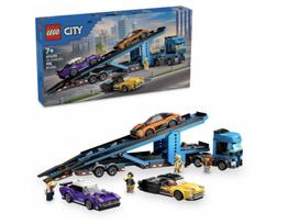 automobilio konstruktorius - LEGO City Automobilių transporteris su sportiniais automobiliais 60408 - 2 nuotrauka