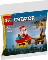 lego kaledu - LEGO Creator Kalėdų Senelio kelionė rogėmis 30670 - 2 nuotrauka