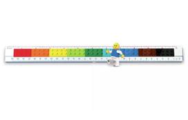 lego minifigurel - LEGO Classic 2in1 Buildable Ruler With Minifigure 52558 - 2 nuotrauka
