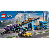 automobilio konstruktorius - LEGO City Automobilių transporteris su sportiniais automobiliais 60408 - 4 nuotrauka