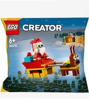 lego kaledu - LEGO Creator Kalėdų Senelio kelionė rogėmis 30670 - 3 nuotrauka