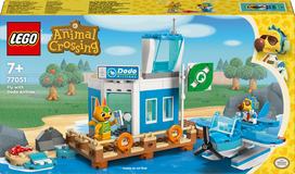 lektuvas su - LEGO Animal Crossing Skrydis su „Dodo Airlines“ 77051 - 1 nuotrauka