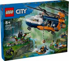 lego sraigtasparnis - LEGO City Džiunglių tyrinėtojo sraigtasparnis stovykloje 60437 - 3 nuotrauka