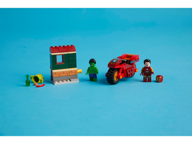 lego motociklas - LEGO Marvel Geležinis žmogus su motociklu ir Halkas 76287 - 7 nuotrauka