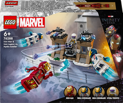 lego kariai - LEGO Marvel Geležinis žmogus ir Geležinis legionas prieš Hidros karį 76288 - 1 nuotrauka