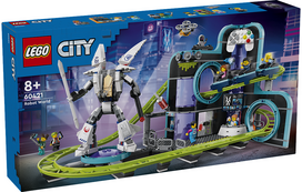 lego city - LEGO City Robotų pasaulio linksmųjų kalnelių parkas 60421 - 3 nuotrauka