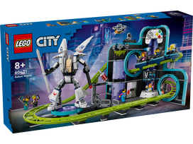 lego city - LEGO City Robotų pasaulio linksmųjų kalnelių parkas 60421 - 5 nuotrauka