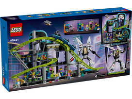 lego city - LEGO City Robotų pasaulio linksmųjų kalnelių parkas 60421 - 10 nuotrauka