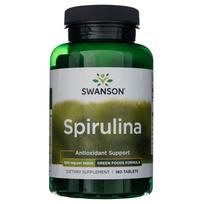 Swanson Spirulina tabletės, 500mg, N180