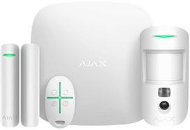 signalizatoriu komplektas - Signalizacijos komplektas AJAX StarterKit Cam (Baltas) - 1 nuotrauka