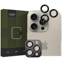 iphone 16 kameros apsauga - Hofi "Camring Pro+ iPhone 16 Pro/ 16 Pro Max" Black - 1 nuotrauka