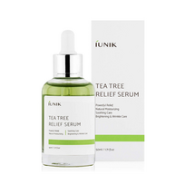 arbatmedzio serumas - iUNIK Tea Tree Relief Serum, 50ml - 1 nuotrauka