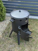 kazanas 12l - Krosnelė Premium kazanui 8-12L / skersmuo 36cm / plienas 3mm - 4 nuotrauka