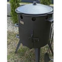 kazanas 12l - Krosnelė Premium kazanui 8-12L / skersmuo 36cm / plienas 3mm - 6 nuotrauka