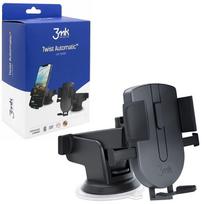 automobilio telefonu laikikliai - 3MK Twist Automatic Car Holder - 2 nuotrauka