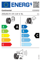 r19 xl 255 - Continental ContiCrossContact RX 255/65 R19 114V XL LR - 2 nuotrauka