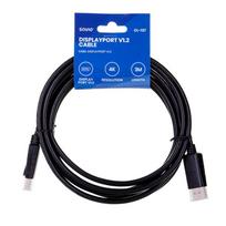 displayport kabelis 3m - Kabelis SAVIO CL-137 - 1 nuotrauka