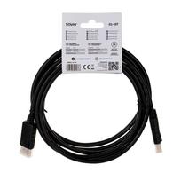 displayport kabelis 3m - Kabelis SAVIO CL-137 - 2 nuotrauka