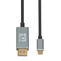 usb c to displayport - iBOX ITVCDP4K USB-C ir DisplayPort kabelis - 1 nuotrauka
